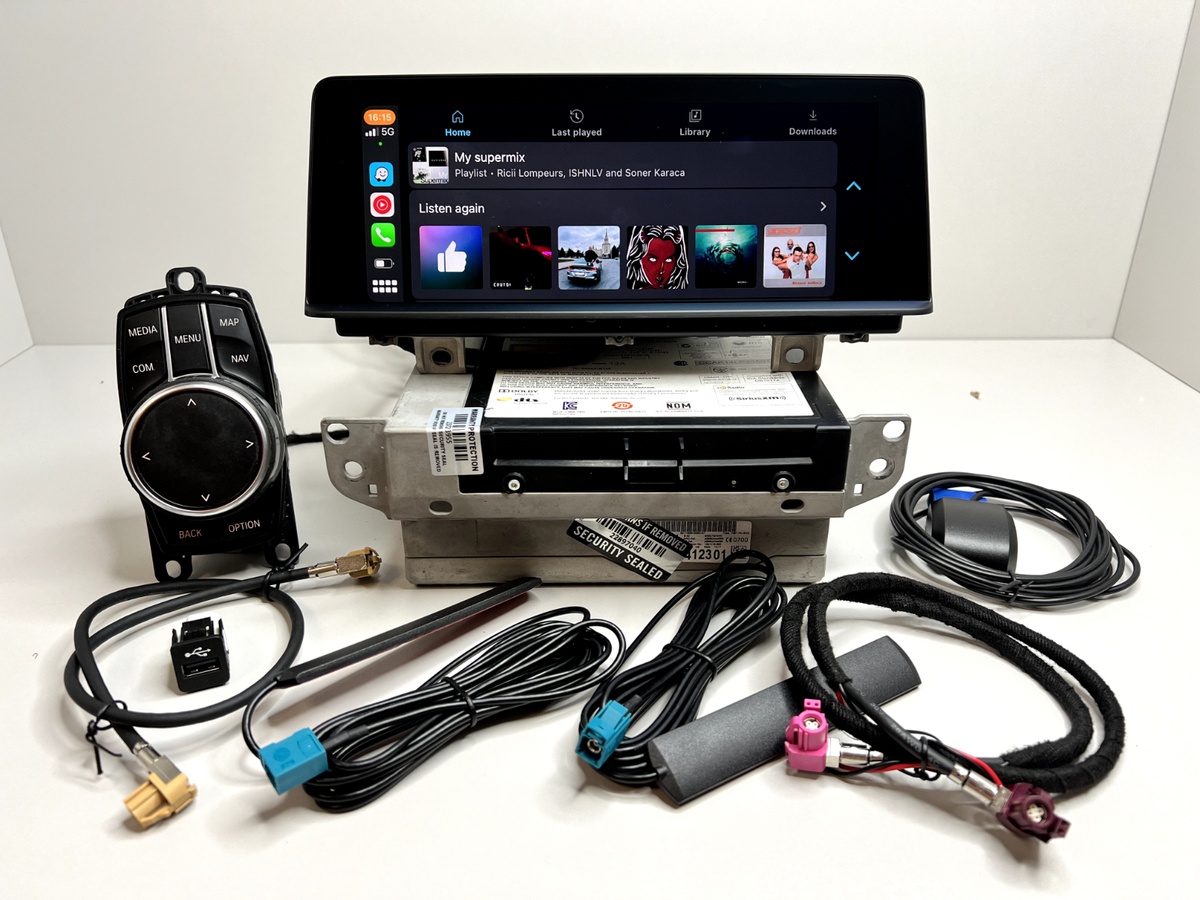 BMW OEM NBT EVO ID6 GPS Touch Screen Apple CarPlay F30 F31 F32 F33