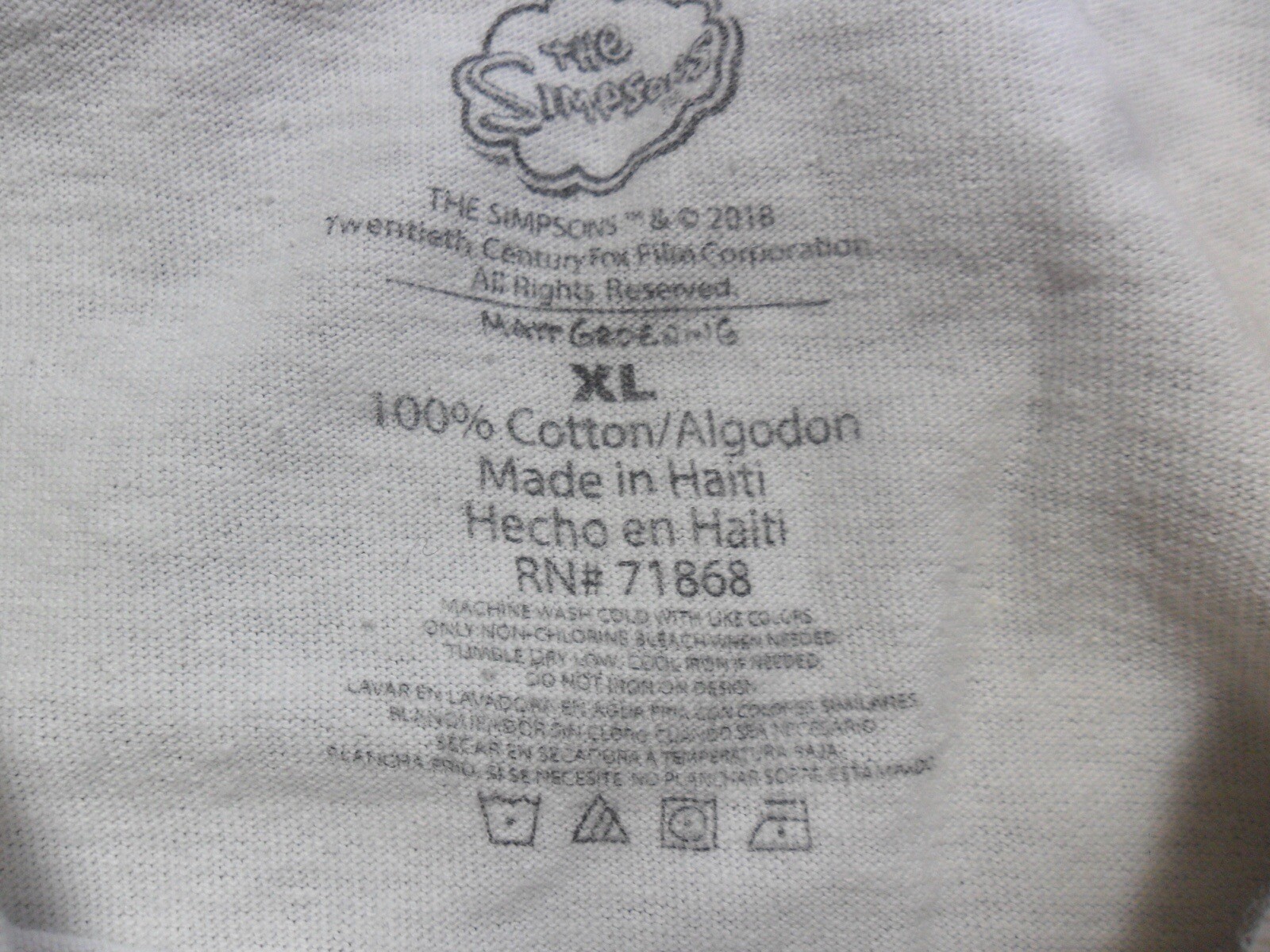 90s The Simpsons Usa製 Tシャツ Xl スケートボード ネオンカラー シンプソンズ アメコミ バート Old Skateboard Vintage Deadstock Farmnatural In