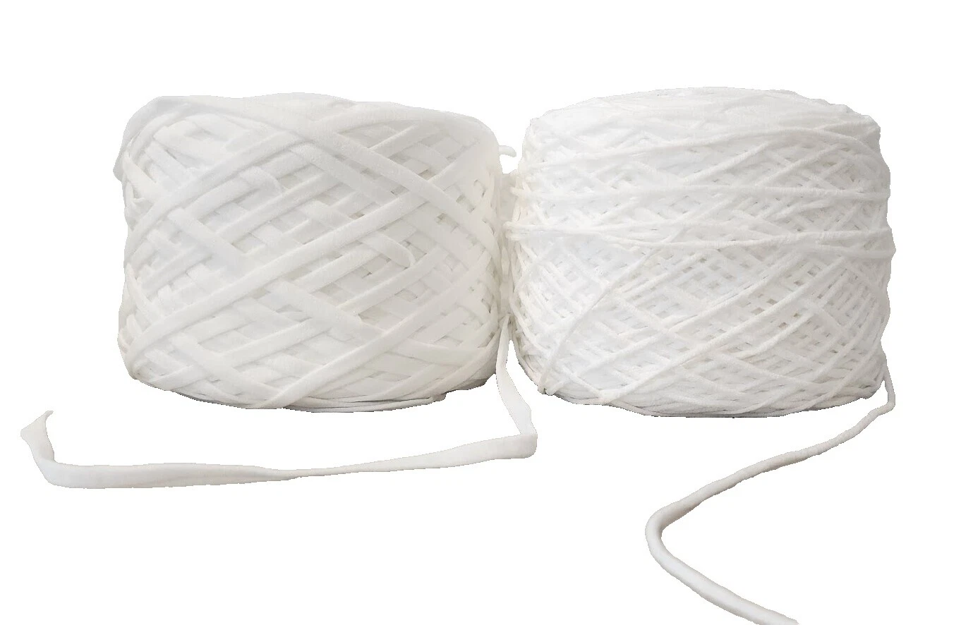 Hilo de Cinta Blanca Mantas/lanza hilos tejidos y Croché