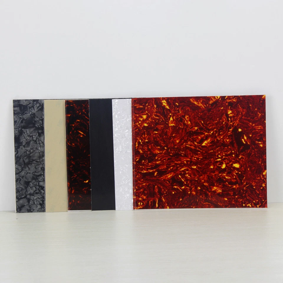 Akustikgitarre Schlagbrett Rohling Blatt Zum Selbermachen Material 200 x 175 mm Kratzplatte