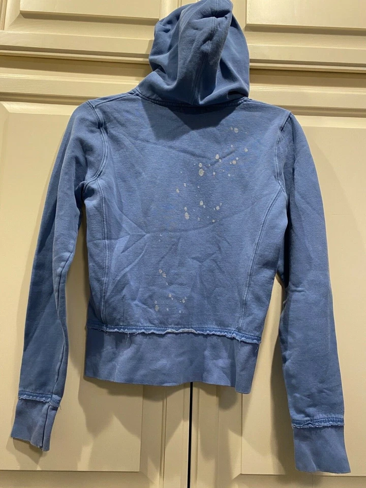 DE COLECCIÓN ROPA COMIDA CHATARRA LYNARD SKYNYRD DISTRESSED ROCK SUDADERA CON CAPUCHA Foto 4 de 4