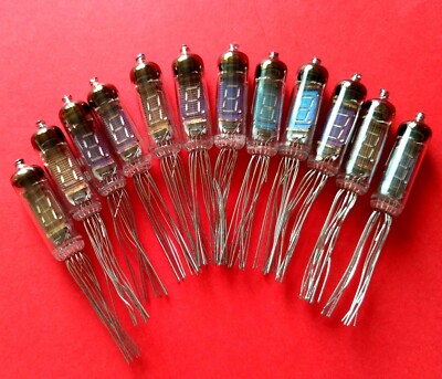 IV-3 IV3 IV3 ИВ-3 vintage VFD tube indicator soviet ussr Clock DIY  NEW 8pcs