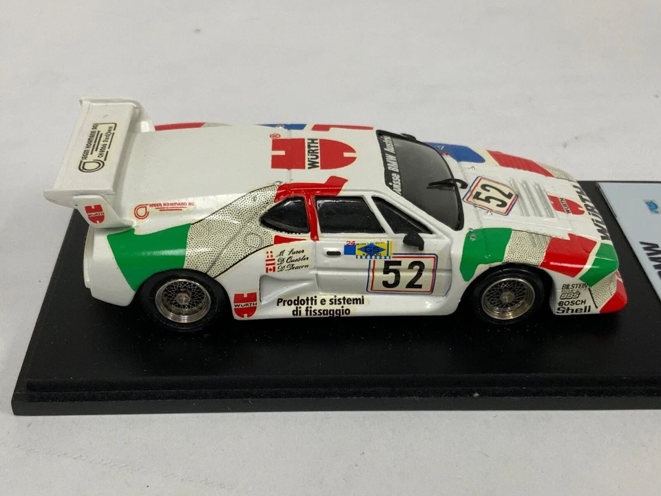 1/43 Record Model of BMW M1 from 1981 24 Hours Le Mans TR355 - Image 3 of 4