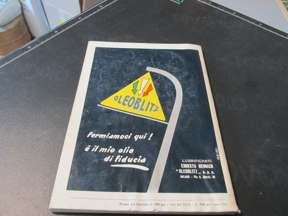 Las Vías De Italia Abril 1958 - Revista Mensual Del Touring Club Italiano - Imagen 3 de 3