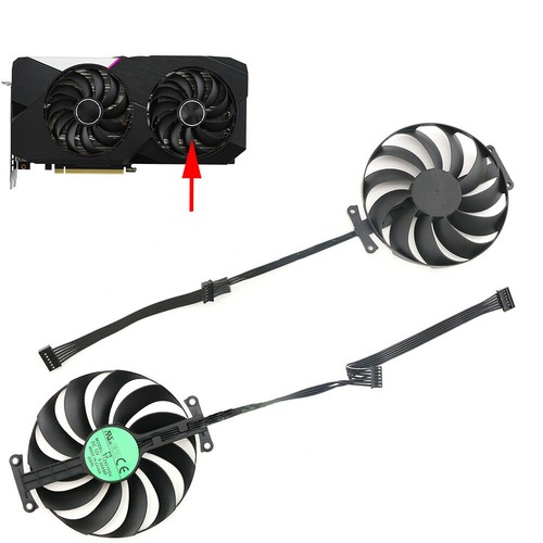 95mm For ASUS RTX3060 RTX3070 3060ti LHR DUAL OC V2 Graphics Card Cooling Fan - Afbeelding 4 van 5