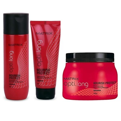MATRIX Opti Long Professional Shampoo+Conditioner Mask Combo Pack Free  Ship