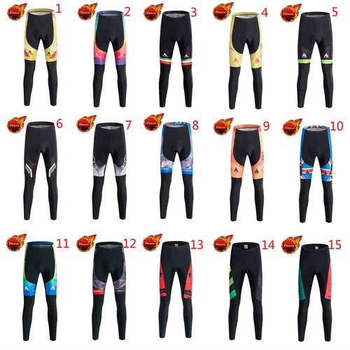 Miloto Uomo Ciclismo Inverno Pantaloni Termici Imbottiti Bici Ciclismo  Collant Leggings | eBay