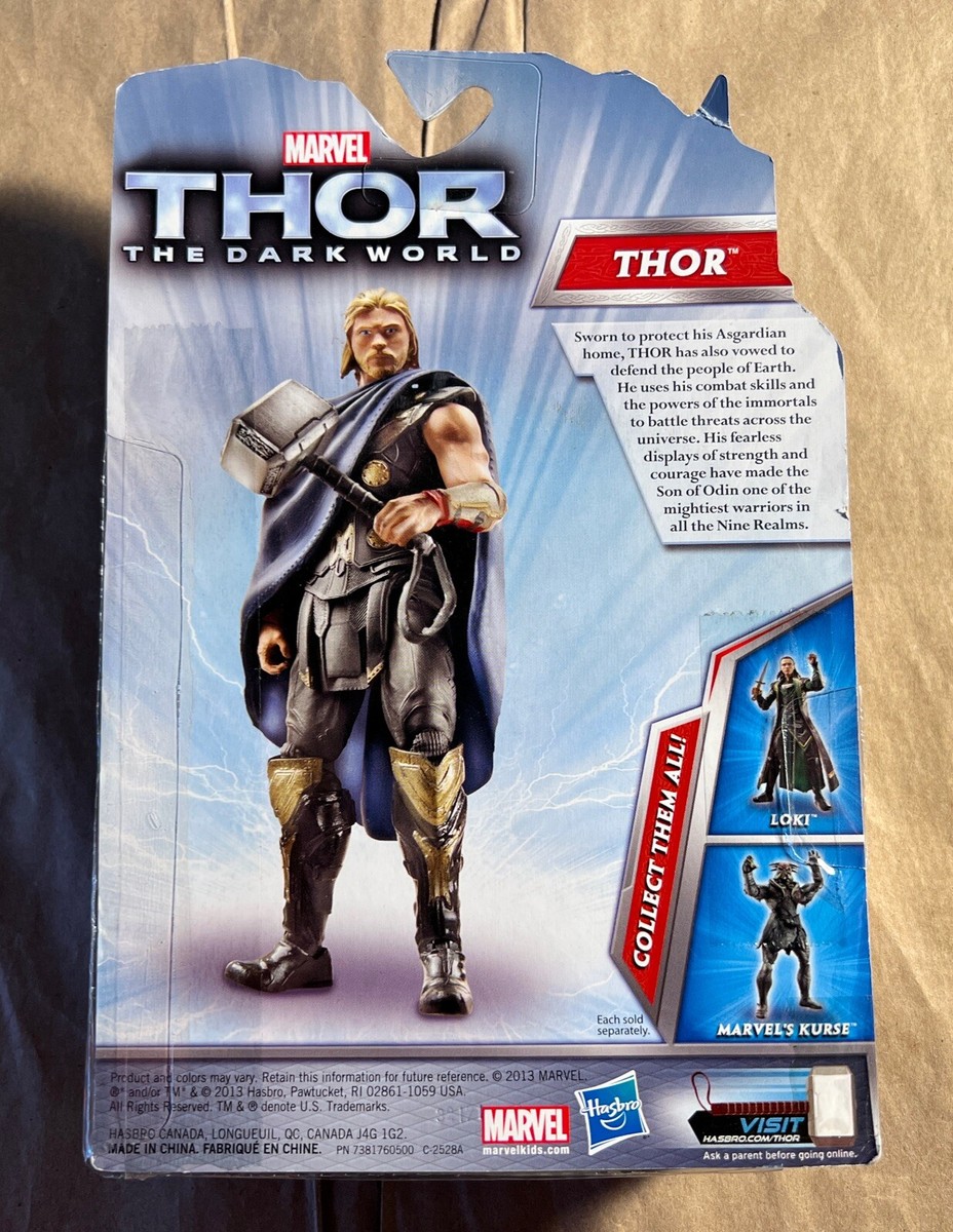Marvel Thor The Dark World THOR w/ Battle Hammer 3.75