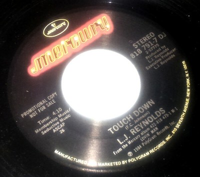 Lj Reynolds Touch Down 7 Single Promo Ebay