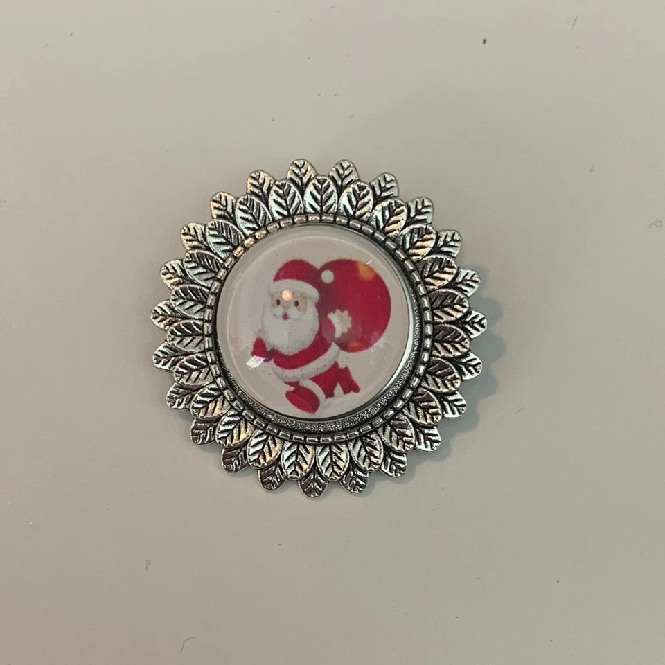 Cuentas a presión de 18 mm - Muñeco de nieve con bolsa de regalo Foto 2 de 2