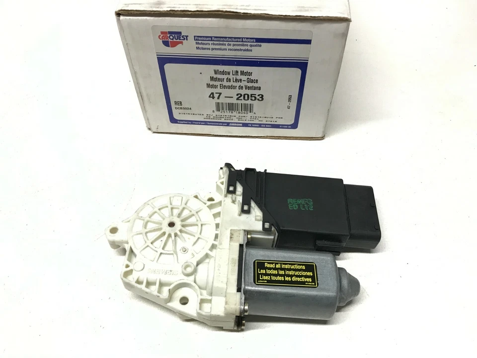 Power Window Motor Front Left CARQUEST 47-2053 Reman for Golf, Jetta, R32 FAST S - Image 2 of 3