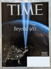 Time Magazine Beyond 9/11 Commemorative Issue BLANK LABEL RARE