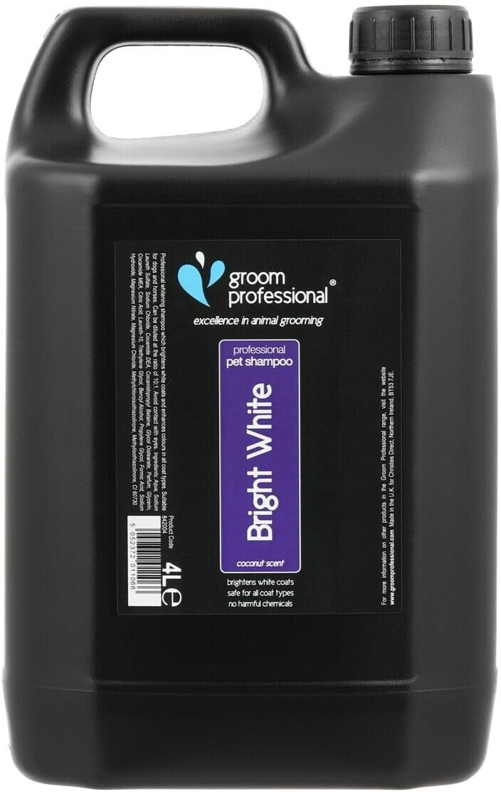 Groom Professional Bright White Shampoo 4 L for sale online eBay