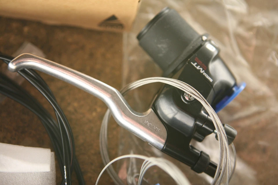 Retro oldschool NOS NEW NIB SunTour 3 x 7 sp. shifters levers set Mountainbike - Image 3 of 4