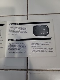 TIGER-HELI : (NES , 1987 ) = **INSTRUCTION MANUAL ONLY **