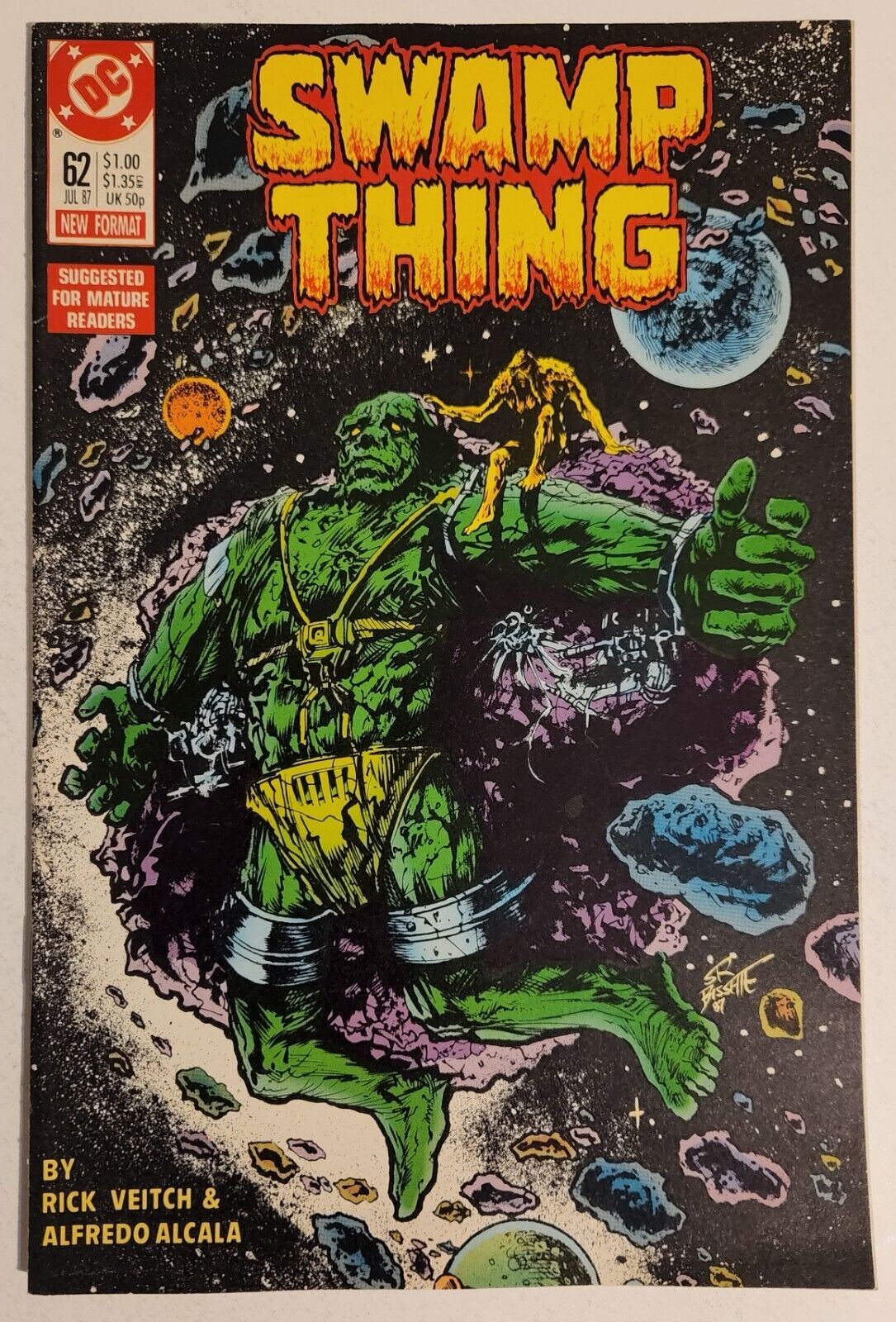 Swamp Thing #62 (1987, DC) VF- Vol 2 Rick Veitch Alfredo Alcala
