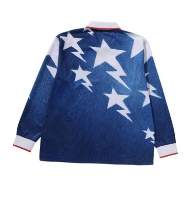 Adidas Original X Bape USA LONG SLEEVE Soccer Jersey KF4913 New
