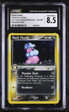 CGC 8.5 Dark Flaaffy 33/109 EX Team Rocket Returns Reverse Holo Stamped Pokemon on eBay