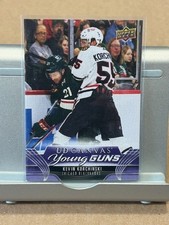 2023-24 Upper Deck Extended Series UD Canvas Young Guns Kevin Korchinski Chicago