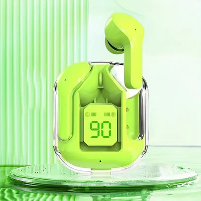 T2 Wireless Bluetooth ED Power Digital Display Stereo Sound Earphones for Xiaomi