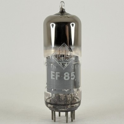 (1) Tested 1962 Telefunken EF85 Tube Date Code 4202526 Pentode Vacuum Tube