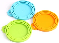 Pet Food Can Cover Silicone Can Lids for Dog and Cat Food(Universal Size,One Fit