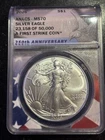 2026 ANACS MS70 American Silver Eagle First Strike Limited Edition 50,000