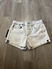 Rag And Bone Women  s Denim Shorts 27 Rosa Midrise Short NWT