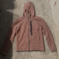 Nike Tech Fleece Windrunner Full Zip Hoodie Pink Heather Size Small