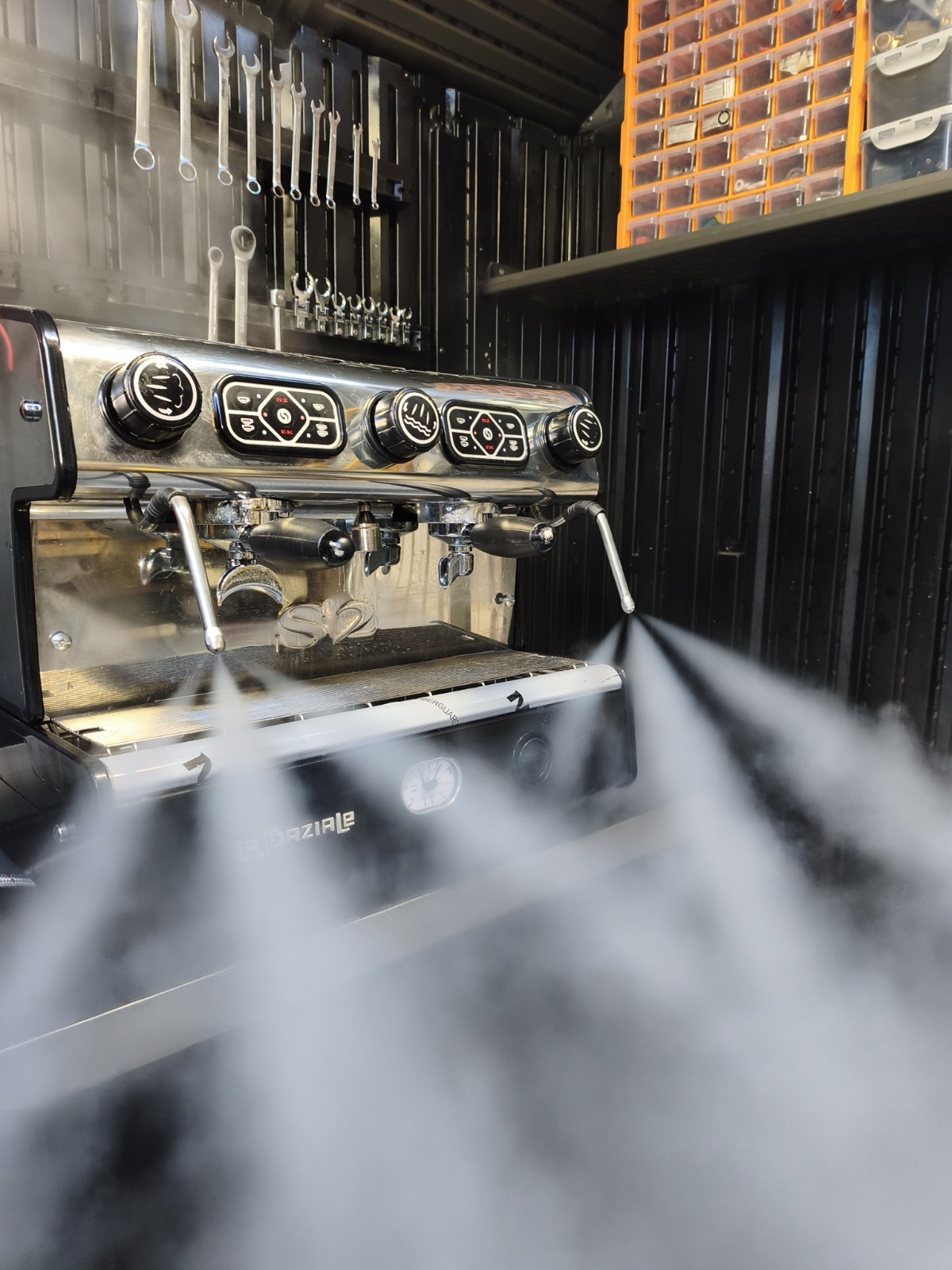 Commercial Coffee Espresso Machine La Spaziale S2 2 GRP FULL WORKING