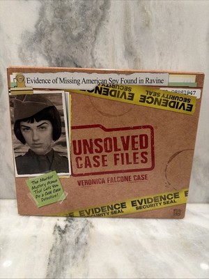 Unsolved Case Files Murder Mystery Game Veronica Falcone Case NEW