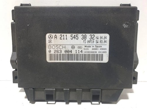 MERCEDES-BENZ E W211 Einparkhilfe PDC Steuergerät A 211 545 38 32 2004 28164582