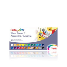 Pentel Water Colors, Set of 24