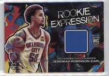 2021-22 Court Kings Rookie Expression Memorabilia Jeremiah Robinson-Earl 0nm7
