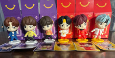 Lot Of 6 2025 McDonald s Tiny Tan BTS Happy Meal Toys - V, Suga, Jin, J-Hope