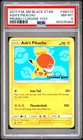 2017 POKEMON SM BLACK STAR PROMO I CHOOSE YOU! #SM114 ASH'S PIKACHU PSA 8
