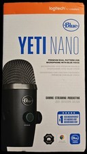 Blue Yeti Nano Premium USB Microphone Gaming Streaming Podcasting Sealed
