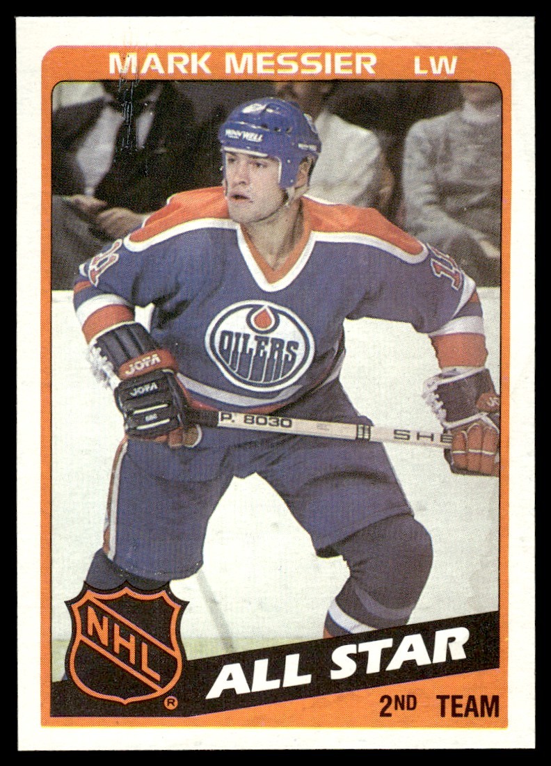 1984-85 Topps #159 Mark Messier Edmonton Oilers