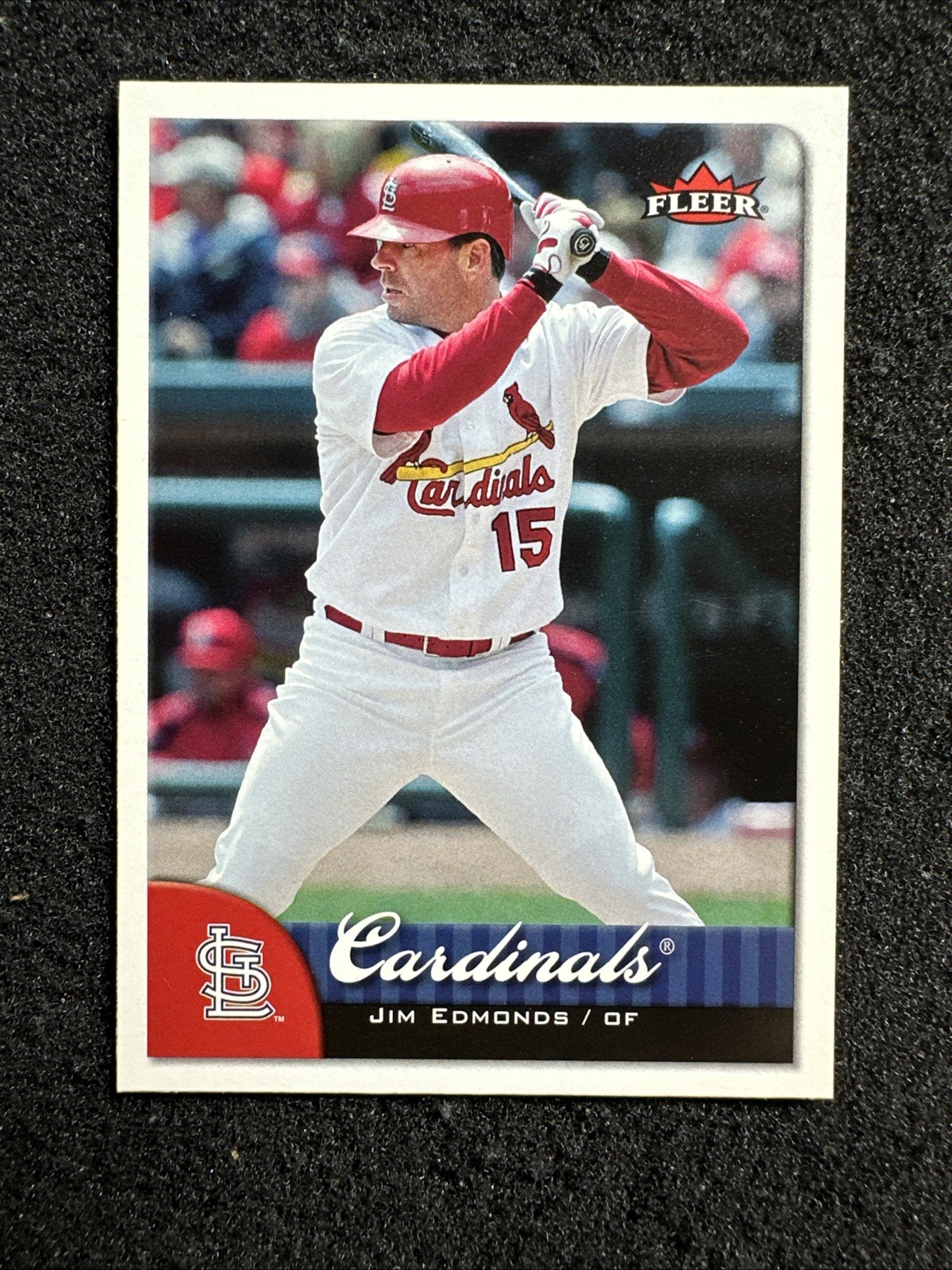 JIM EDMONDS #45 2007 Fleer Baseball QTY St. Louis Cardinals
