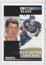 1991-92 Pinnacle Rich Sutter #268 0w8