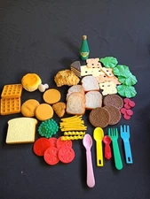 43 Piece Vintage Play Food Lot