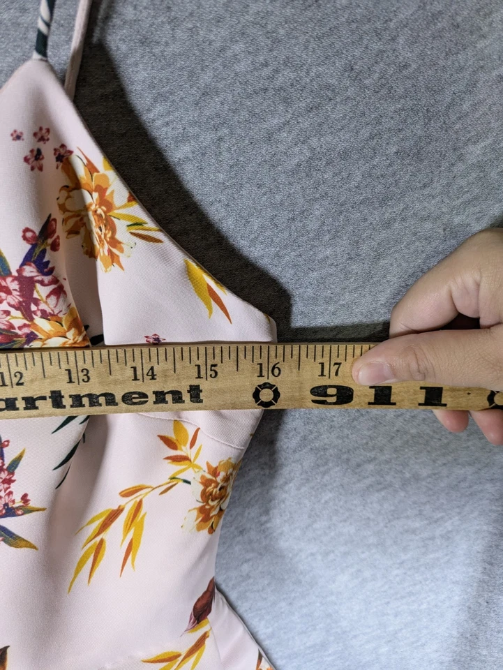 Sachin Babi Dress Womens 6 Floral Gown Tiered Ruffled Netting For Shape Coquette - Image 3 of 4