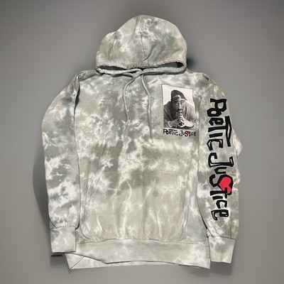 Tupac Hoodie Poetic Justice Tie-Dye Hoodie Size Medium 2020 Chemistry