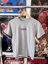 Anti Social Social Club Paris Gray Purple Streetwear T-Shirt Size Small USA Made
