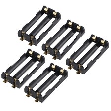 18650 Battery Holder Case 2 Slot 3.7V Storage Box DIY Soldering Pack