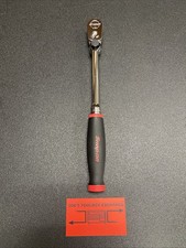 Snap-on Tools Usa New Red 38 Soft Grip Long Multi-position Ratchet Fhl80mp