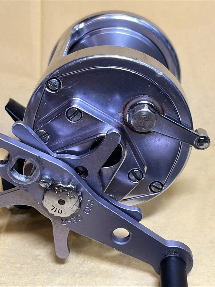 Silver Pro Gear 251 Fishing Reel HT-100 Drag Cleaned and Regreased 5:1 Gears - Image 3 of 4