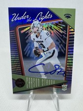 Carson Strong 2022 Legacy Under The Lights Sapphire Auto /35 Nevada #UL-6