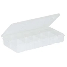 Plano 3455-00 Adjustable Compartment Box With 6 To 12 Compartments, Plastic, 1