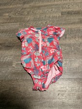 Cat Jack Floral Rash Guard Swimsuit 5T